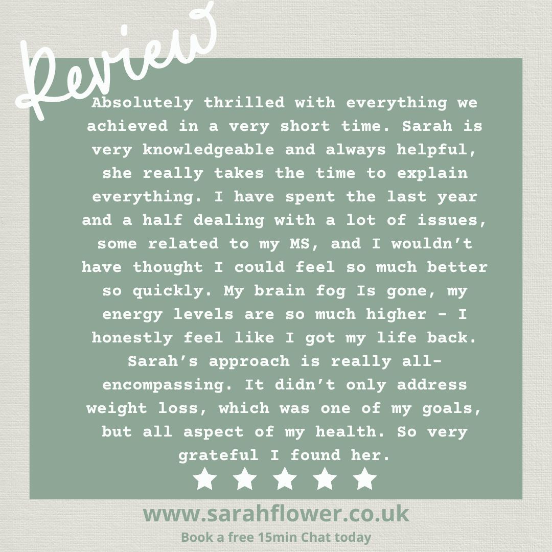 It’s always lovely to get nice feedback from my clients. I do this job to make a difference, change people's health and improve their lives. #menopause #nutritionist #functionalmedicine #realresults #insulinresistance #perimenopause #womenshealth #freechat
