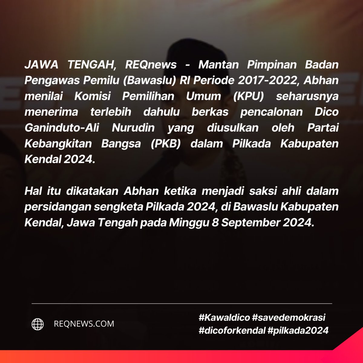 crofflemafavoo's tweet photo. Semakin di tolak semakin curiga gak sih? Kan sudah sesuai prosedur.. Dukung Mas @GanindutoDico untuk Kendal 2 periode🫶

#kawaldico #savedemokrasi #dicoforkendal #pilkada2024 #dicoganinduto #pemudapemimpin #dico #viral Verdong Fufufafa #TimnasDay #AppleEvent #PakMuh Martin Paes https://t.co/wjT3f1G8A7