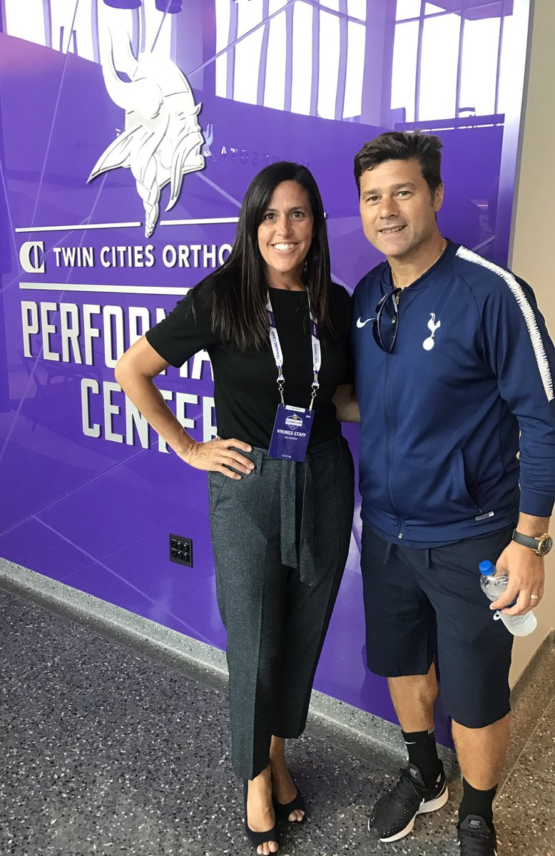 NatalieKolander's tweet photo. From his Tottenham days to now leading the @USMNT , I couldn’t be more happy to have him in the 🇺🇸⚽️ , congrats Mauricio!! https://t.co/mNjaP22DOX