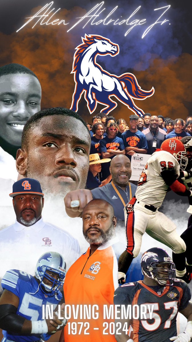 My brother, you will be missed. But never forgotten. You were more than just a coach. You were family first, mentor, leader and a pillar of the Bush High School community and beyond. Your impact on countless students and athletes will never be erased. Rest easy Big Bro. 🙏🏾🕊️