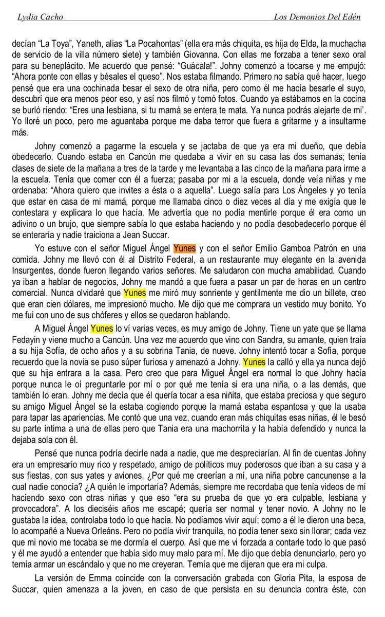 Aaron29Martinez's tweet photo. En el senado se le aplaudió al PEDERASTA Miguel Ángel Yunes Linares. 

Sea cual sea la postura respecto a la reforma del PJ, el gran cambio de justicia empieza de la mano del apellido Yunes, que entre otros delitos destaca la pederastia. 

Libro:Los demonios del Edén-Lydia Cacho https://t.co/r5zSPA4jVV