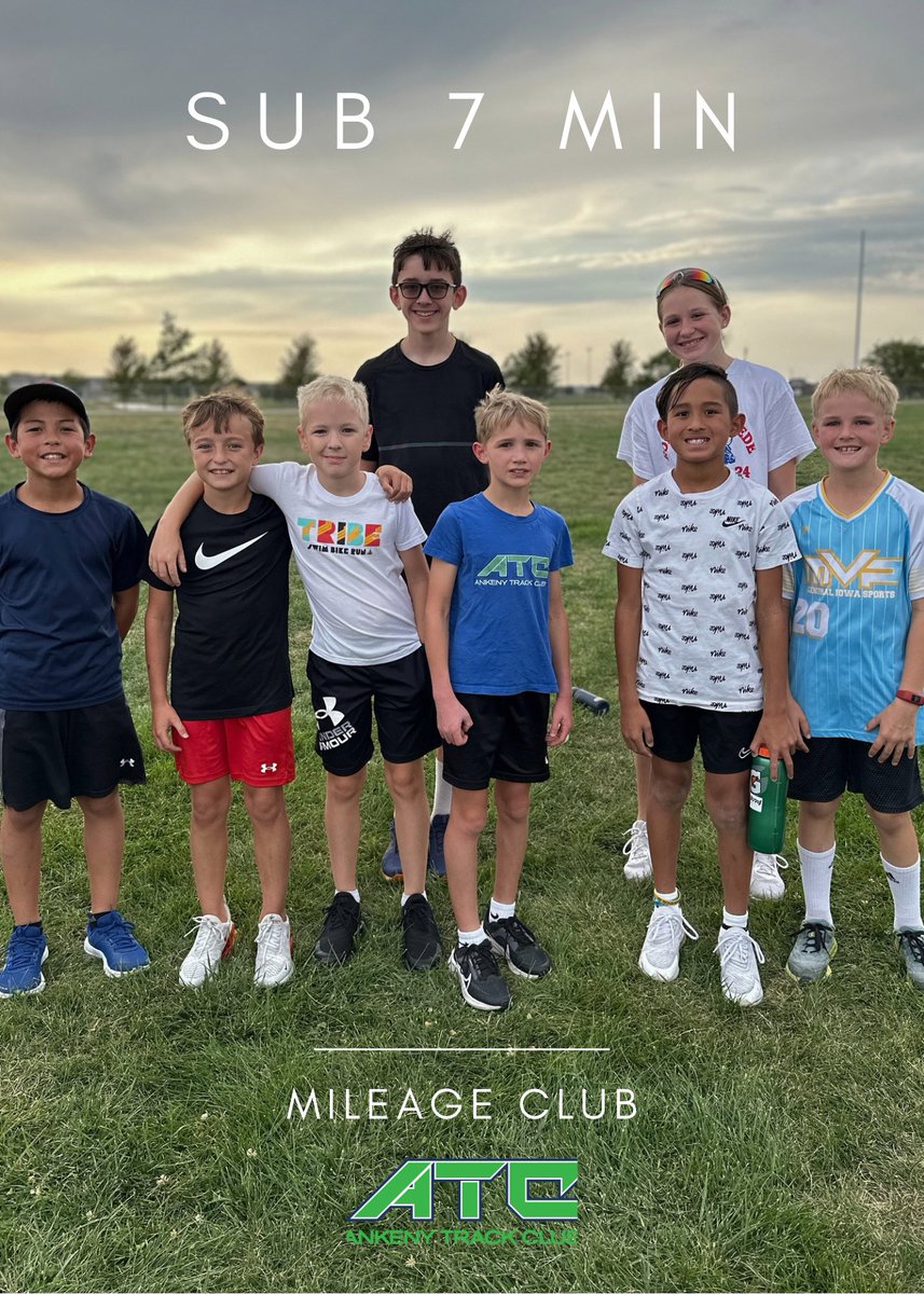 ankenytrackclub's tweet photo. ATCers ran the mile for time tonight to help coaches form workout groups. Look at these smiling faces and fast times! Running with friends and teammates is fun! 
Rest up and see you tomorrow. #BeYourBest https://t.co/cn4mOuxVj4