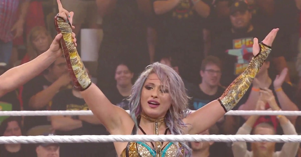 WrestlingOnCB's tweet photo. #WWE's #Giulia Delivers Impressive Win in #WWENXT Debut - https://t.co/OIIRt6AGqz https://t.co/lnJLaOWTG3