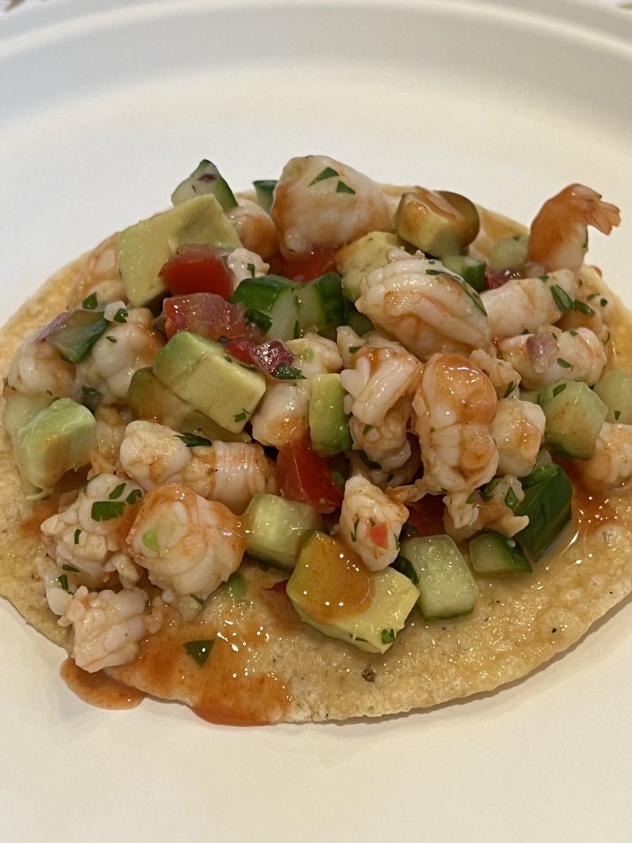 KitchenTae's tweet image. Shrimp ceviche 👩🏾‍🍳 💕 #shrimp #ceviche #food