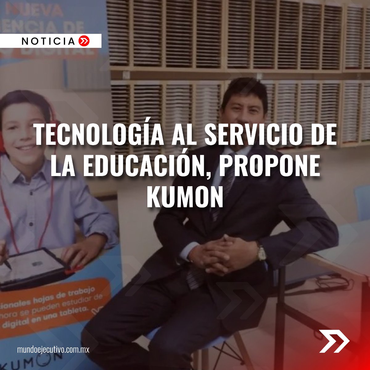 MundoEjecutivo's tweet image. Kumon con este enfoque, busca hacer más accesible y efectivo el desarrollo de habilidades clave en matemáticas y lectura. 📚💡

Conoce más aquí: mundoejecutivo.com.mx/empresas/tecno…

#TecnologíaEnEducación #Kumon #AprendizajeInnovador #Educación