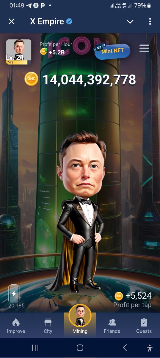 Join X Empire now to get your Airdrop before the end of this month.  Link below 
t.me/empirebot/game…