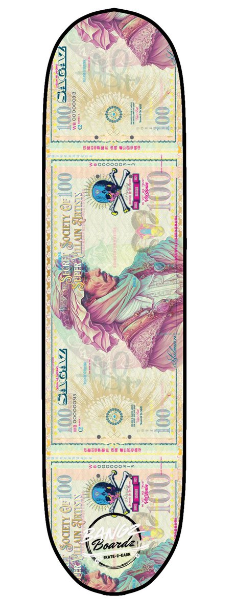 wildbillart's tweet image. #Sagaz and #Bangz might be a thing sooner then later. Find both #dApp listed on #VeWorld today. Skate geeks 🤓👇