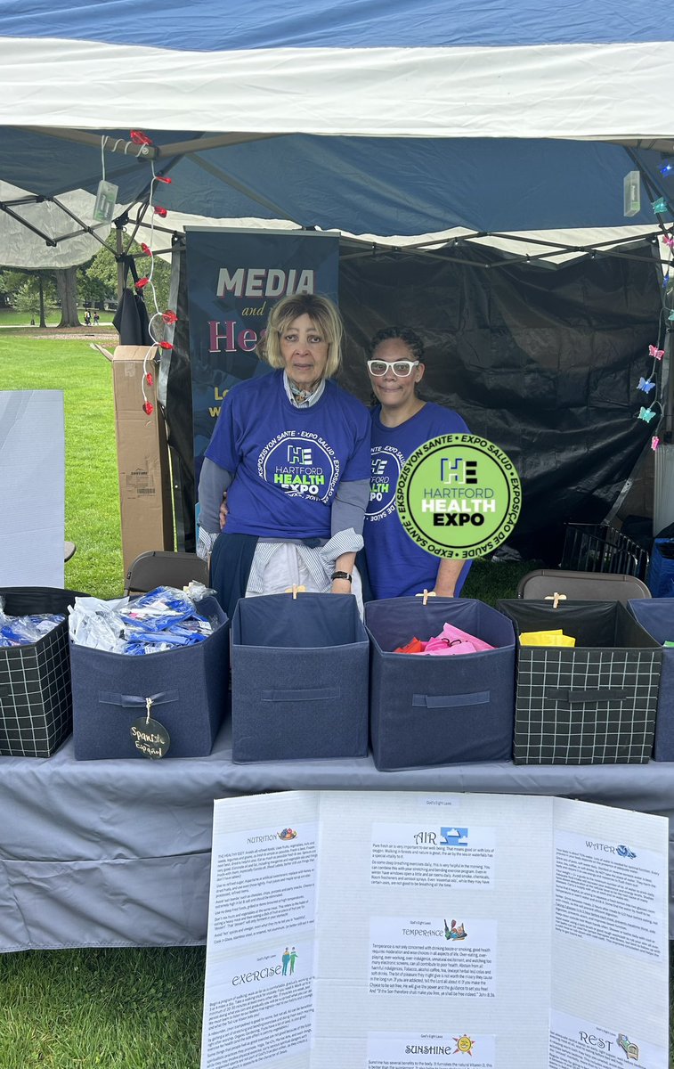 zulema2's tweet photo. 🎉Hartford Health-Expo (8/2024) was a huge success🙏🏼God is good. https://t.co/EWApDDyyC4