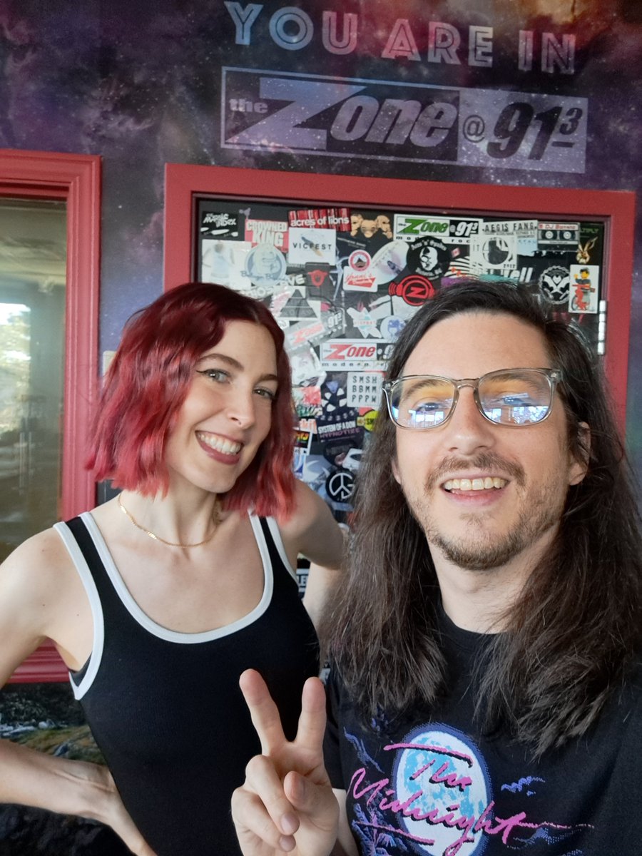 We made a special appearance on <a href="/TheZone913/">The Zone @ 91-3</a> yesterday and performed acoustically live on the air!