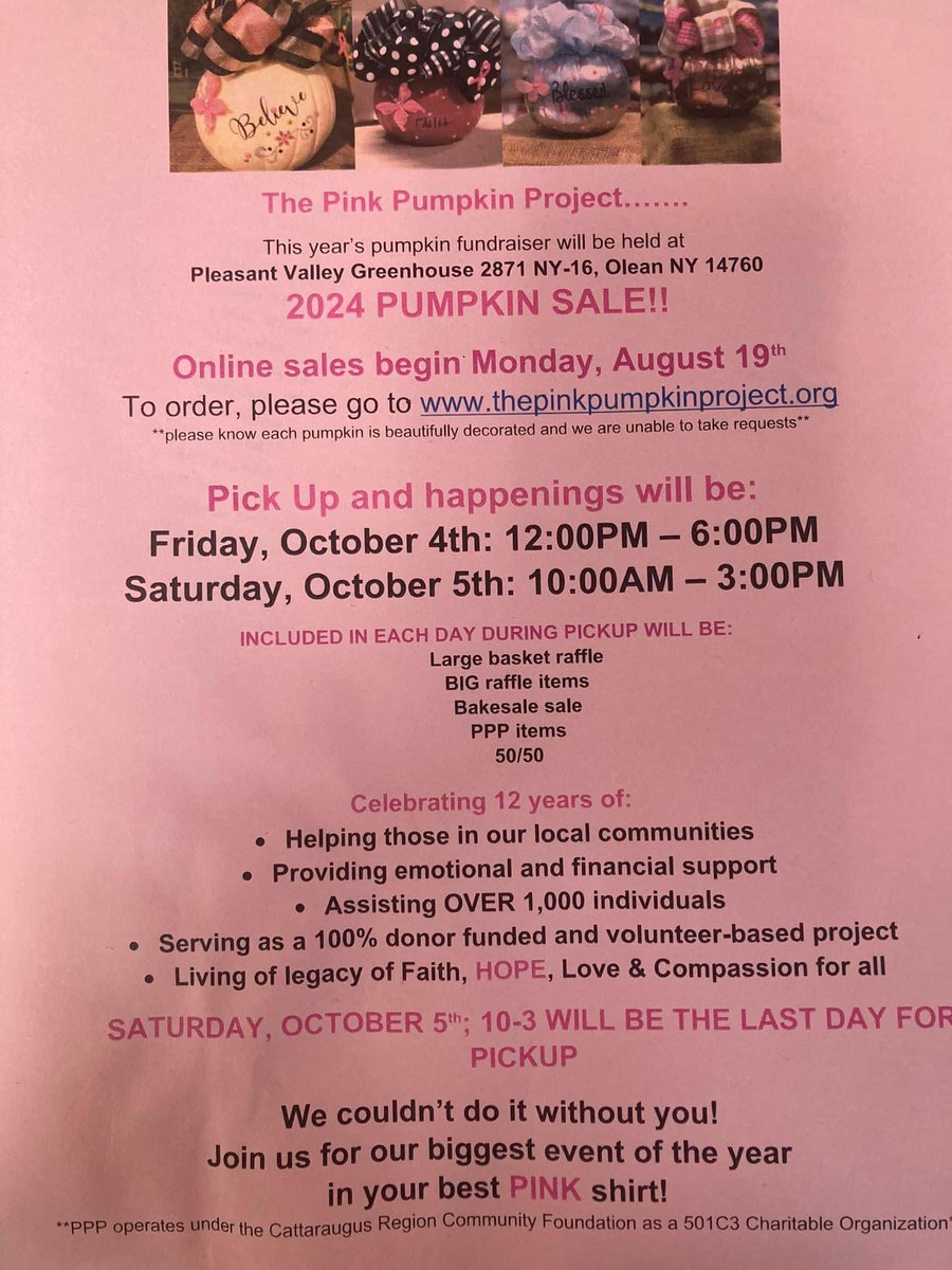 PinkPumpkin48's tweet photo. Wowza!! 

This is amazing!! THANK YOU SARAH HAGG!! 

This will be one of the large ticket items for our raffle at Pleasant Valley Greenhouse and Nursery, Inc. https://t.co/HWa7K9PuzR