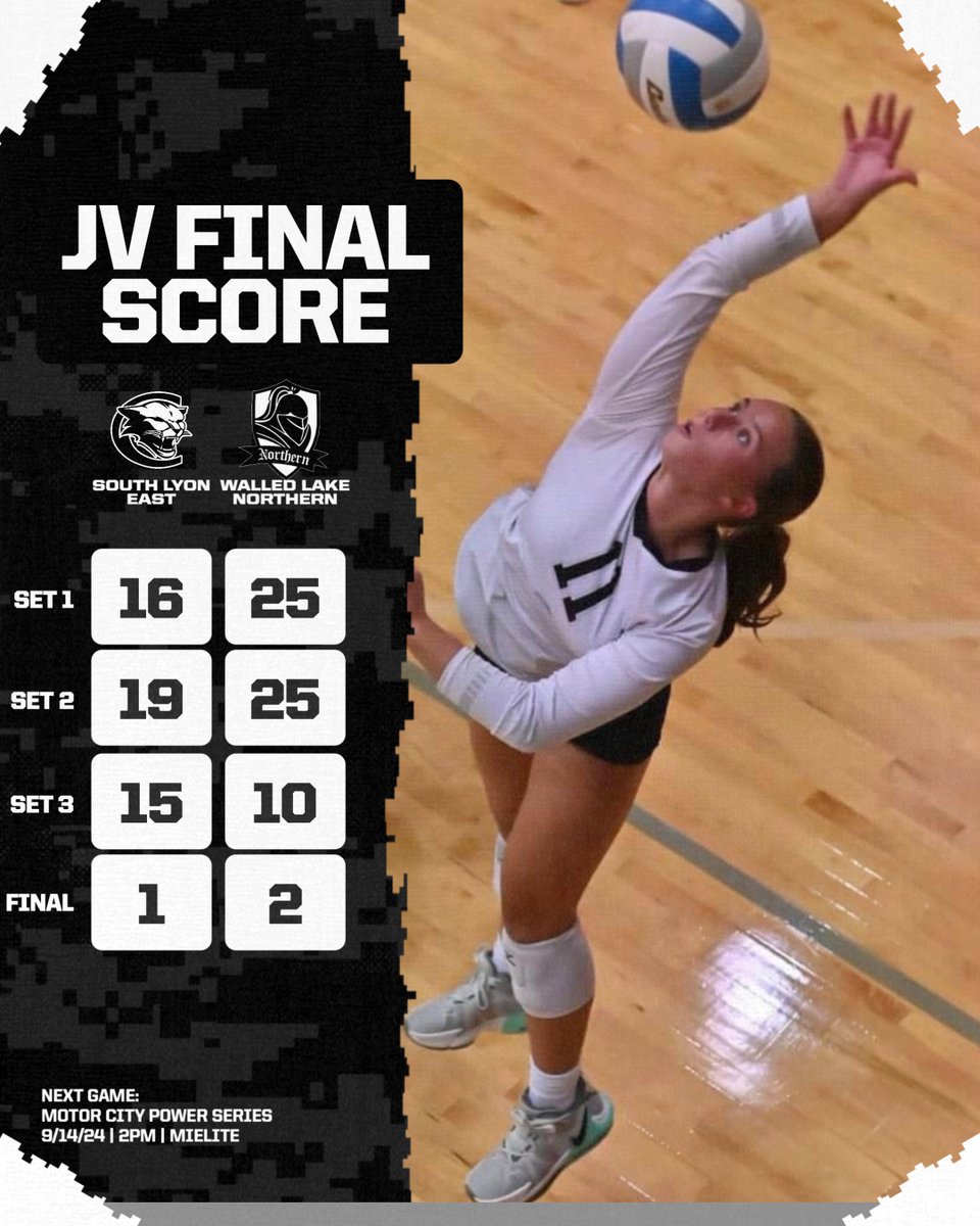 🖤Results vs Walled Lake Northern🤍

#BeEAST l #SLEVB 🐾🏐