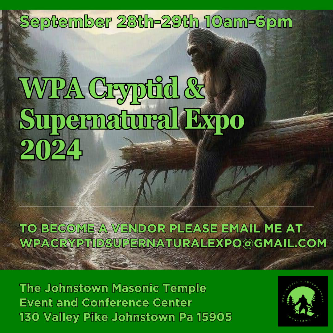 JDArtist23's tweet photo. The #WPASupernaturalandCryptidExpo is this weekend! Stop by the #PaintingDragonFeathers booth for all kinds of #cryptid goodies, including #author-signed copies of #cryptozoo !
#wpacryptidandsupernaturalexpo #convention #con #supernatural #cryptid #paranormal #cryptozoobook https://t.co/5QFPAZeDJE