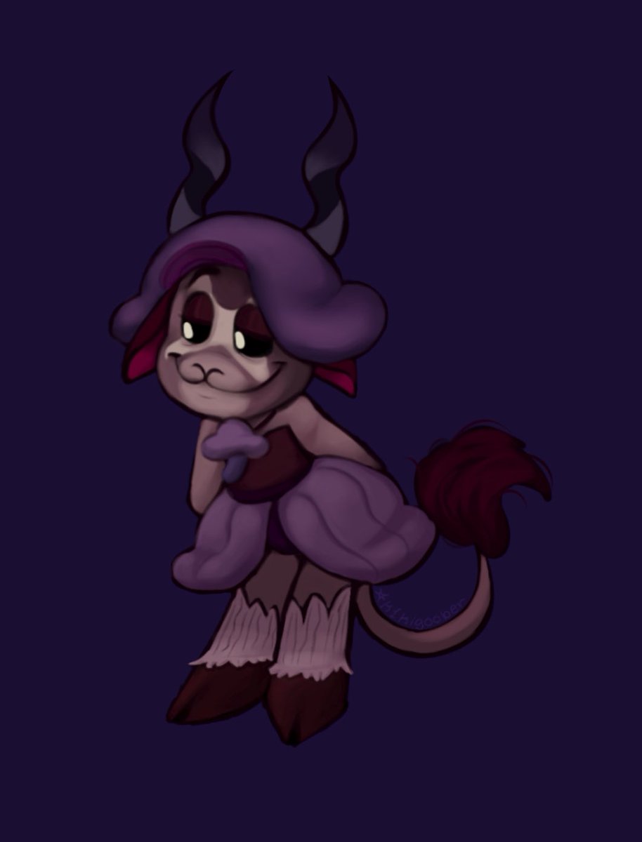 k1kigoober's tweet image. First time rendering an art piece! Here’s Amethist Deceiva as a test!

Rendering heavily inspired by the goat @/RUMOXCIDE 🙏🙏

#SmilingCritters
#SmilingCrittersSpringSprungBunch
#SmilingCrittersOC