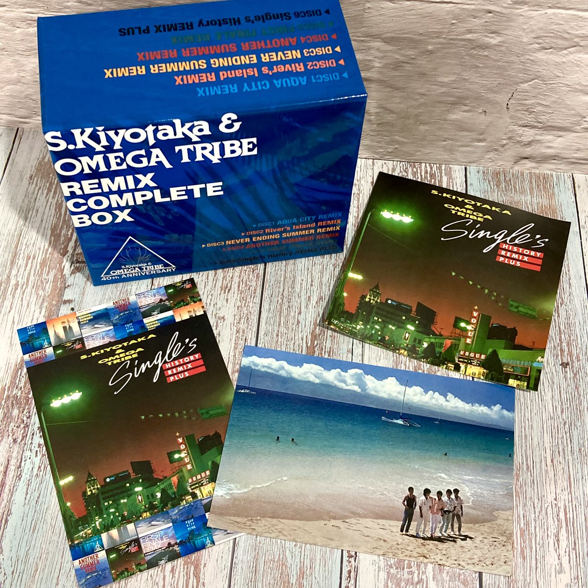 杉山清貴＆#オメガトライブ】 「REMIX COMPLETE BOX」 💿本日発売