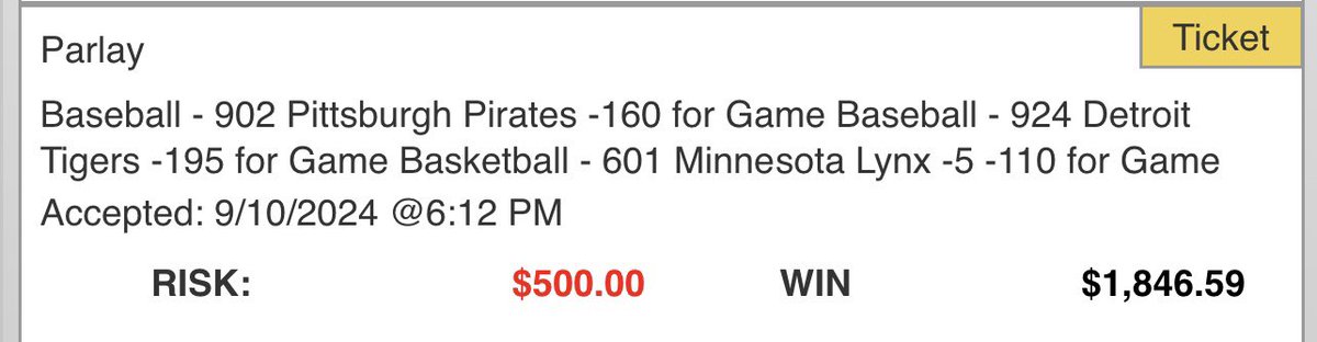 Parlay Em’ tweet media