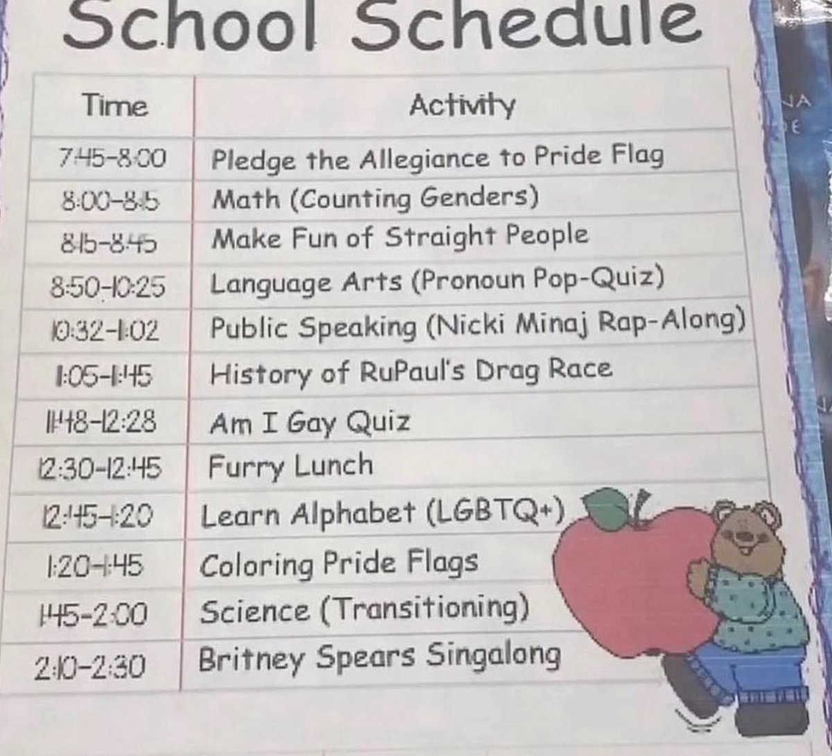 this is what trump thinks kamala’s america looks like