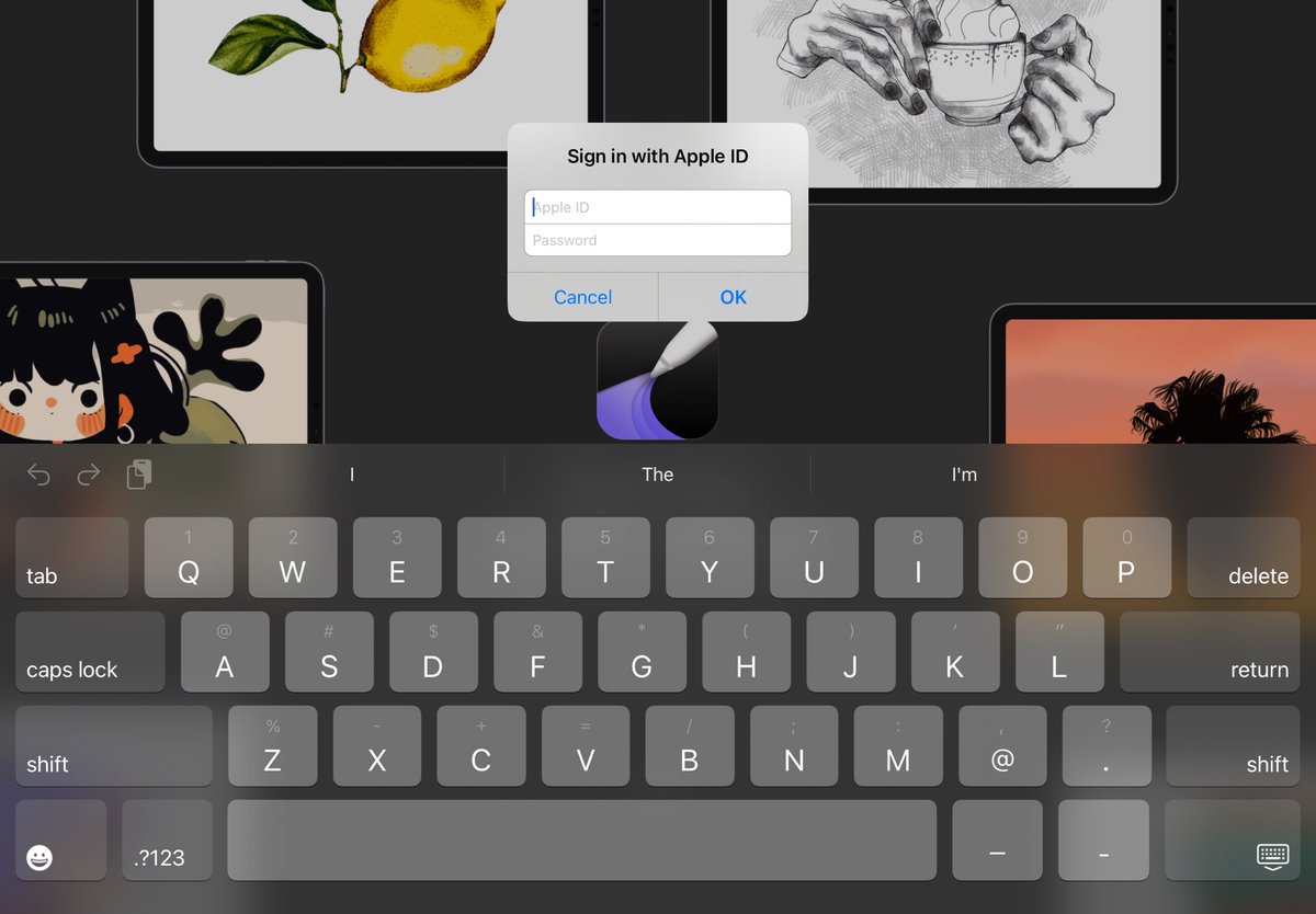 amyuelmen's tweet photo. @Tayasui_apps why does Sketches School require AppleID login? Difficult for schools and our younger students! https://t.co/qUCPDGtiu8