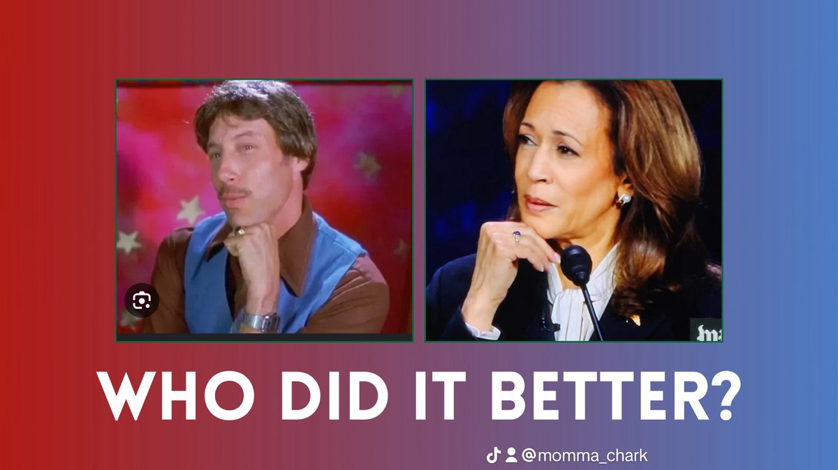 Momma_Chark's tweet image. Vote for Uncle Rico
#kamala #chin #debate