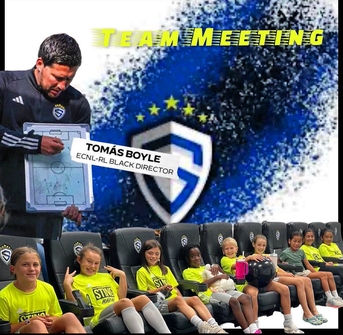 My first meeting let's go Sting