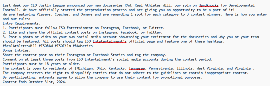 ISO Entertainment tweet media