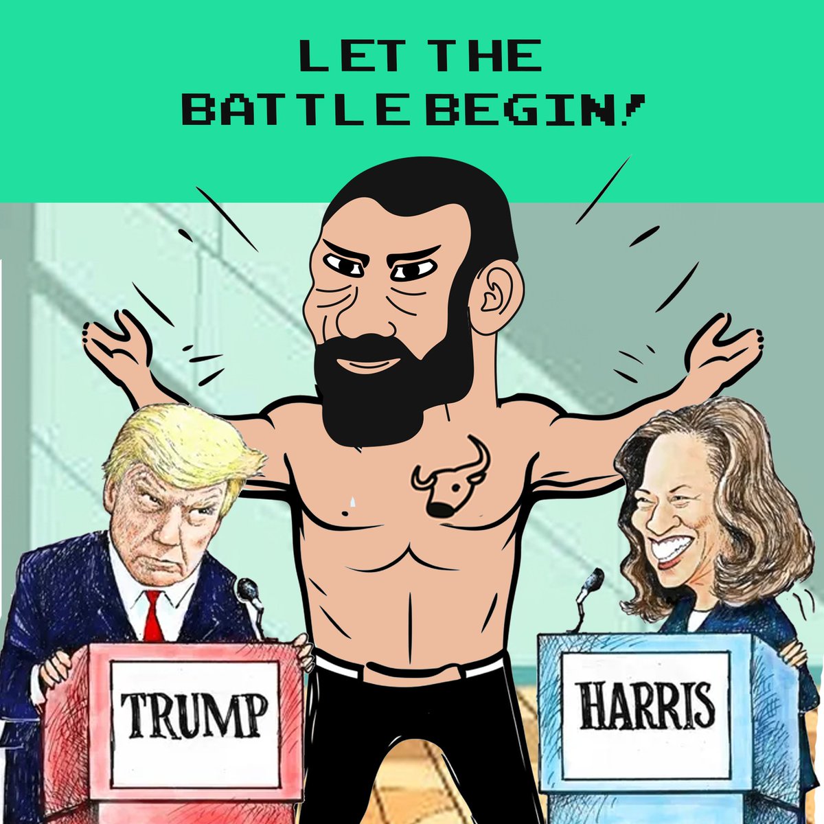 Brojack_meme's tweet photo. What a debate!! 

Let's end the debate and get Brojack as president of United State of America 

Who is with me?

#Donaldtrump #Trump2024 #MAGA #TrumpSupporters #TrumpTrain #TrumpNews #AmericaFirst #KeepAmericaGreat #AlphaChad #BroJack #CryptoGains #crypto #100x #1000x #alpha #meme #KamalaHarris #Harris2024 #VicePresidentHarris #MadamVicePresident
