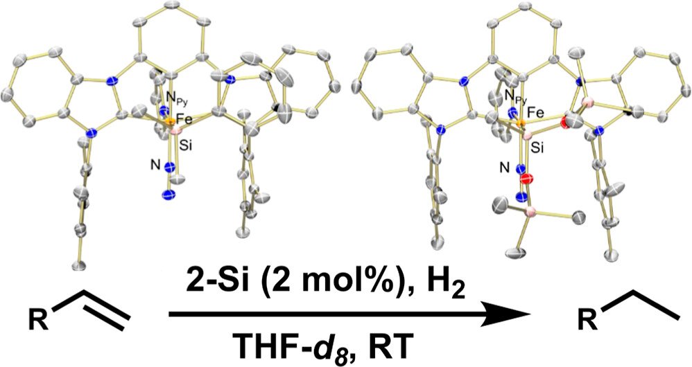 bhkenlo's tweet photo. Identity of the Silyl Ligand in an Iron Silyl Complex Influences Olefin Hydrogenation: An Experimental and Computational Study | Inorganic Chemistry https://t.co/gavopRpYtS @DanielsAdvice, Peñas-Defrutos, García-Melchor, &amp; @AlisonFout @InorgChem #iron #silyl #olefin #H2ation #DFT https://t.co/BG3sB8IxE8