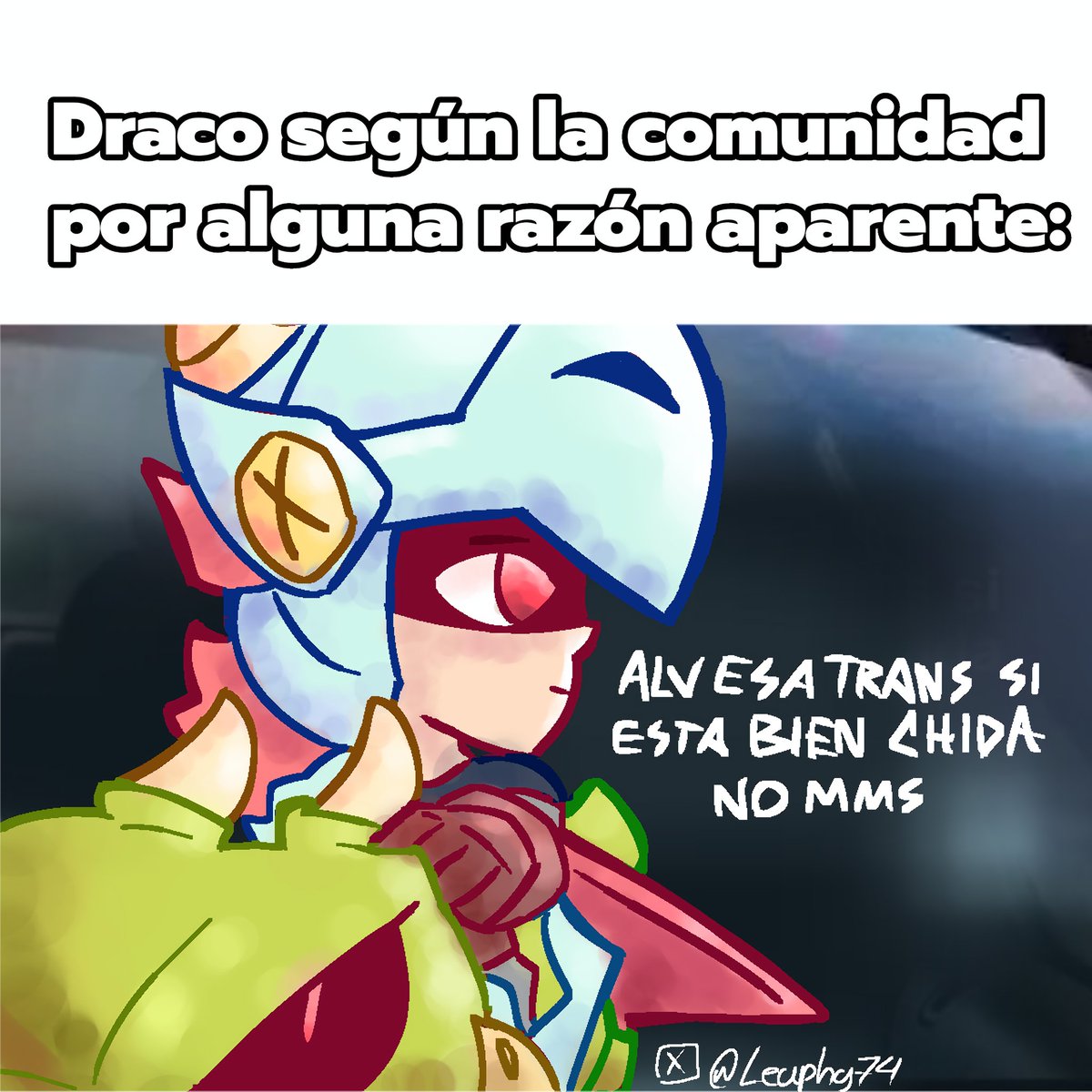 Leaphy74's tweet photo. Melodie x Draco in a nutshell 
#BrawlStars https://t.co/LUP4NlcIhX