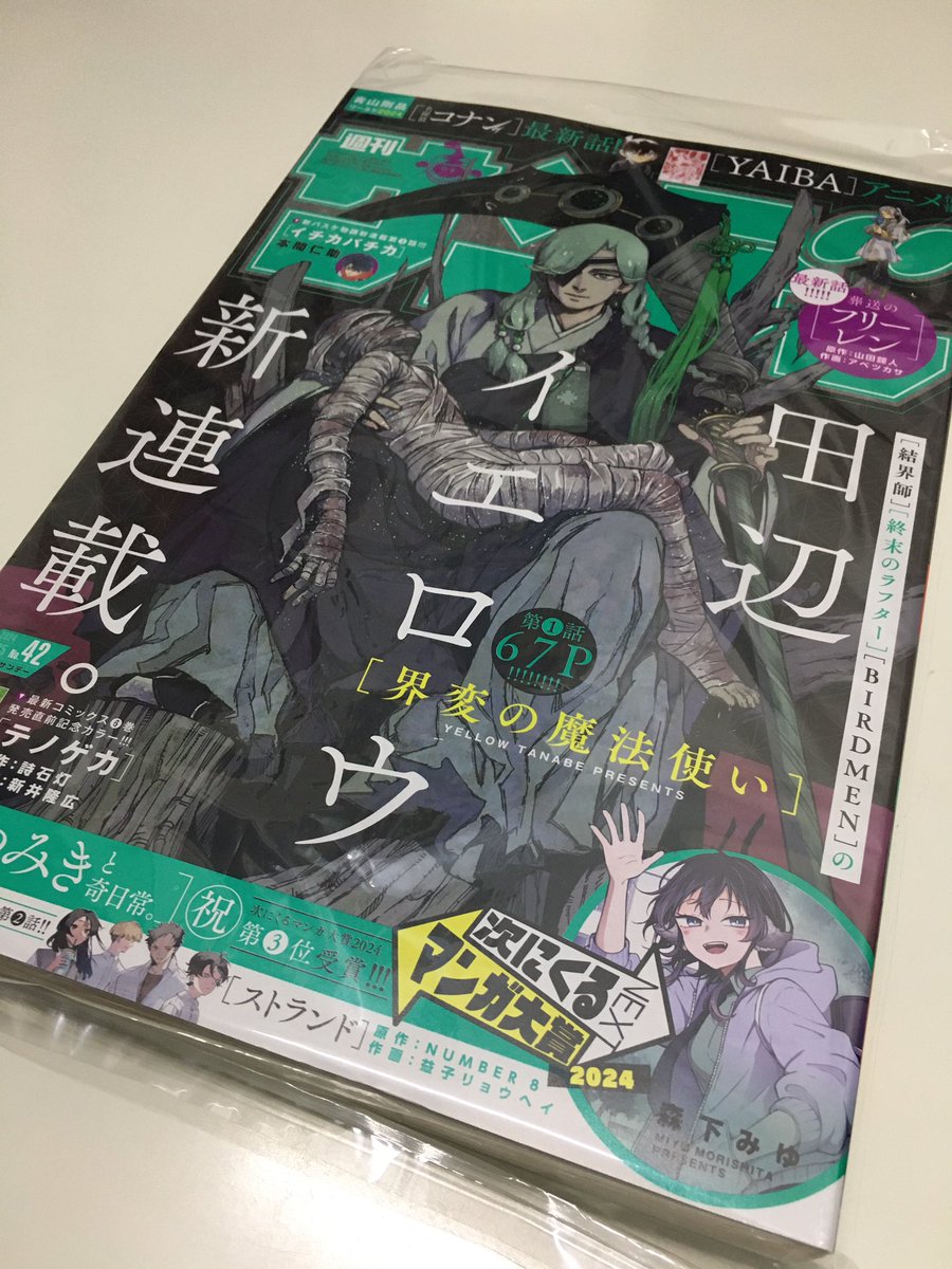 田辺先生の作品が好きだから買ってみた！
主人公も読者も、この世界の謎をまだ知らない感じがゾクゾクする。
続きが楽しみ！！
 #界変の魔法使い