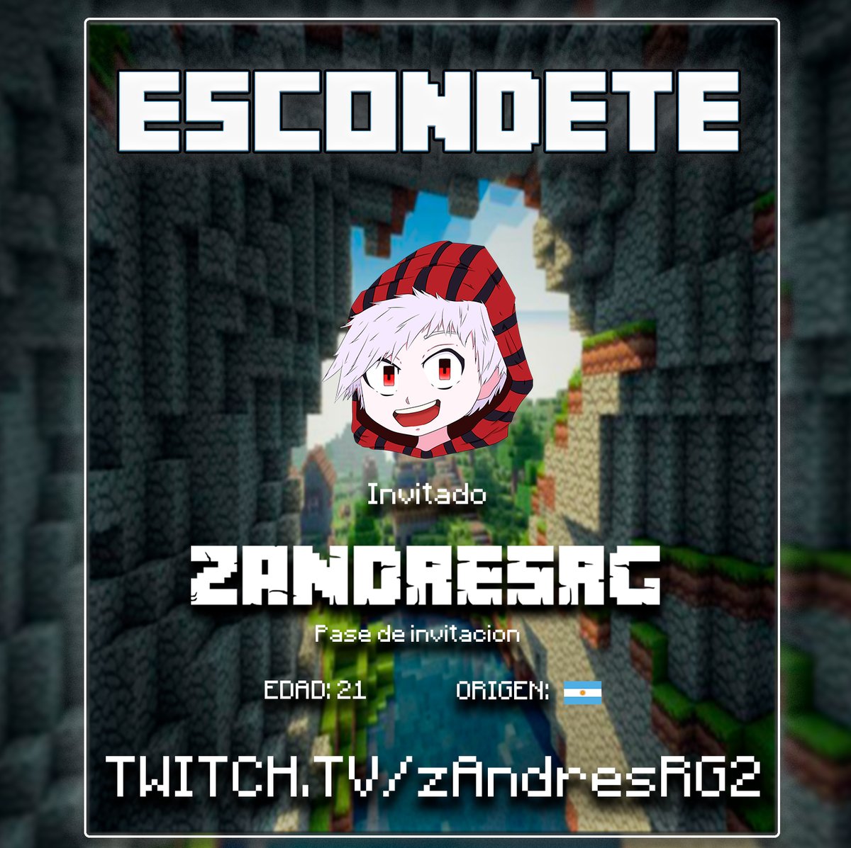 zAndresRG's tweet photo. EVENTO MINECRAFT, Estaré participando en este evento de la mano de @DaggaStudios @PhaseStudioss 20/09/24 Nos Vemos!!! . Muchas Gracias Por Aceptarme !!!
#Eventominecraft #eventos #minecraftseries #seriesminecraft https://t.co/pxxF0gzLFi