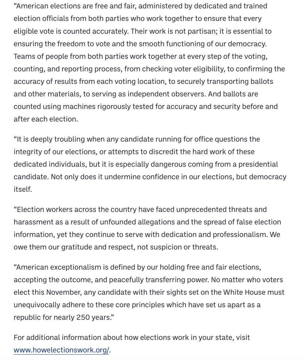 Carah Ong Whaley (@carahong) on Twitter photo In response to the presidential debate between Vice President Kamala Harris and former President Donald Trump, co-chairs of <a href="/IssueOneReform/">Issue One</a> bipartisan National Council on Election Integrity (NCEI) — Reps. <a href="/BarbaraComstock/">Barbara Comstock</a> (R-VA), Amb. <a href="/Tim_Roemer/">Tim Roemer</a> (D-IN), and Zach Wamp (R-TN) — In response to the presidential debate between Vice President Kamala Harris and former President Donald Trump, co-chairs of <a href="/IssueOneReform/">Issue One</a> bipartisan National Council on Election Integrity (NCEI) — Reps. <a href="/BarbaraComstock/">Barbara Comstock</a> (R-VA), Amb. <a href="/Tim_Roemer/">Tim Roemer</a> (D-IN), and Zach Wamp (R-TN) —