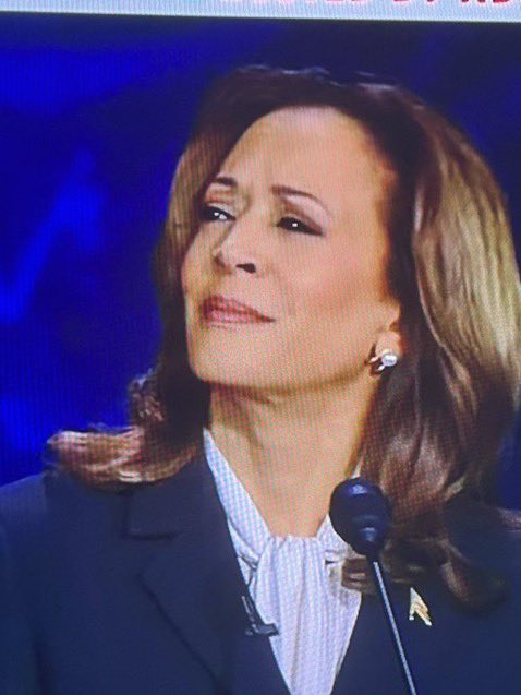 Rod_Boston's tweet image. I can't decide which of Kamala's "You're So Full of Shit" face I Iike best. #debate2024
