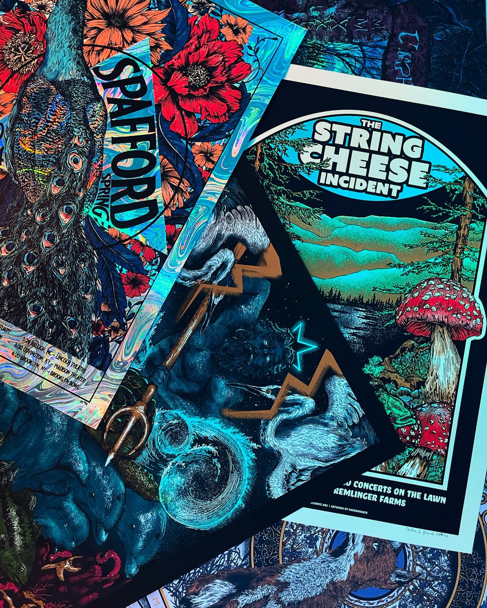 I have a few more mystery tubes up rn too - here’s some of the posters that were included in the last batch I sent out!!