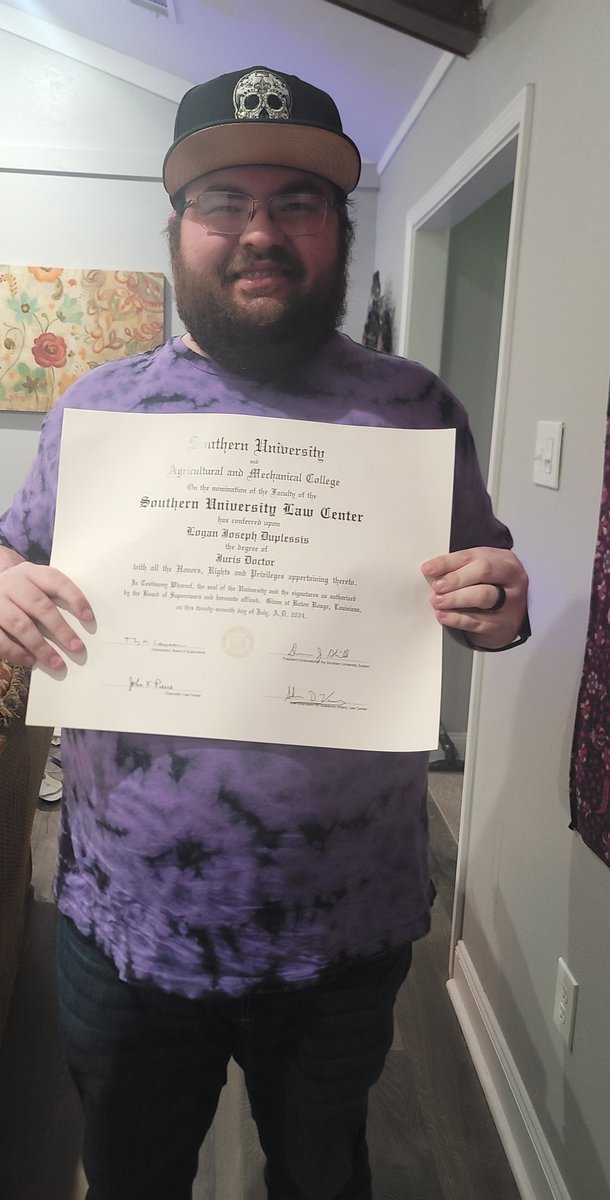 LoganDuplessis's tweet photo. So this came in the mail the other day guess I can finally put the letters behind my name https://t.co/vhxqsl5Ute