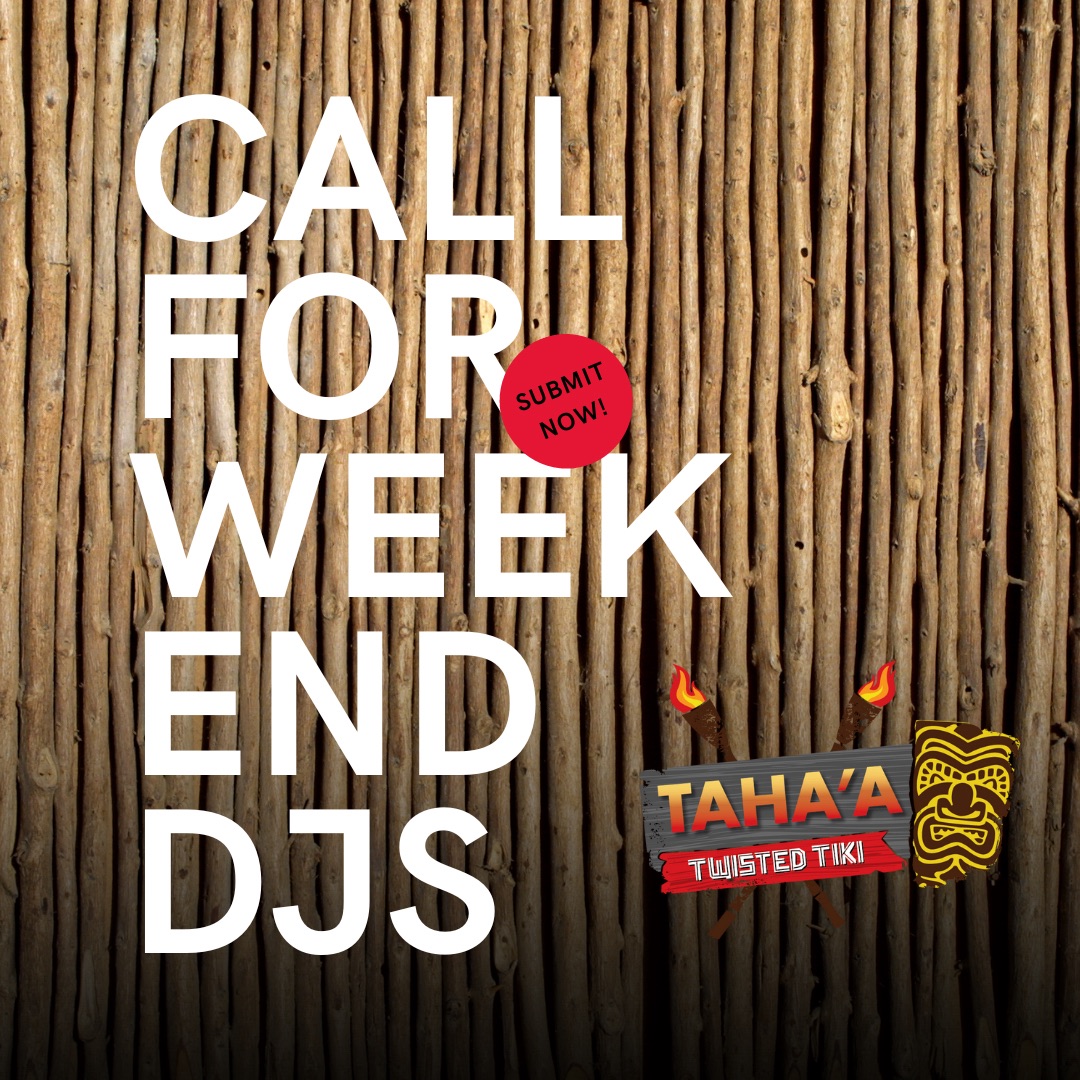 Taha’a Twisted Tiki Bar is now looking for weekend DJs 🎧

If you can keep up with a raggae/afro-beat groove and know how to command a room send your information to ✨ Tahaatwistedtiki@gmail.com ✨