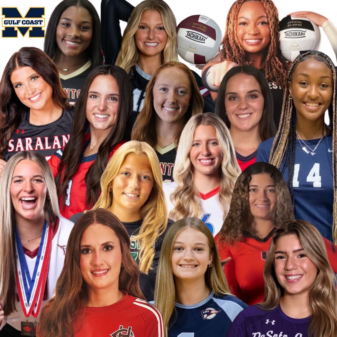 Your toughest (and prettiest💕) inaugural MGCCC Volleyball team 💙💛🏐 <a href="/MGCCC_VB/">MGCCC_VB</a>