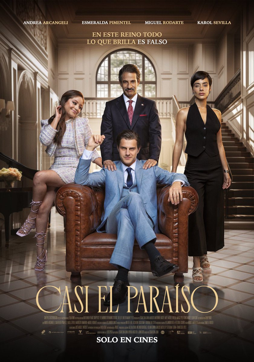 unpluggednewsmx's tweet photo. Gana uno de los 5 pases dobles para ver mañana Casi El Paraíso en Forum Buenavista a las 20 hrs 👀

Para ganar deberán:
* Seguirnos en Redes Sociales y las de @Cinepolis 
* RT y ❤️ a este tweet 
* Enviarnos SS de todos los pasos a DM con su nombre completo 

Límite: mañana 5 pm https://t.co/BGHD4c6cOZ