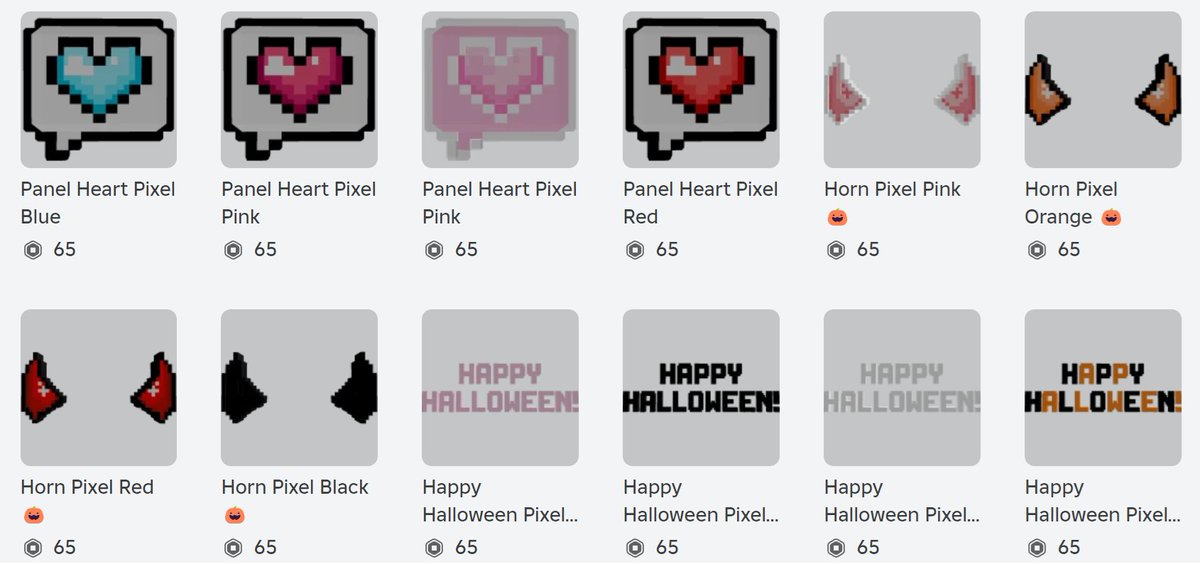 New Item for Halloween !!! 🎃
#roblox #robloxugc #pretty #robloxdev <a href="/Roblox/">Roblox</a> <a href="/roblox_fr/">Roblox France</a> #Halloween 
My group : roblox.com/groups/1241296…