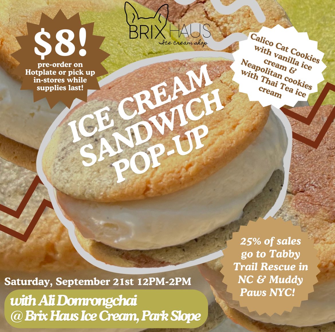 im hosting my first pop-up in brooklyn!!