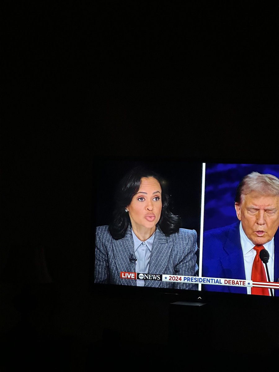 Idk about all this but Miss Blazer is taking it 😍 #Debate2024