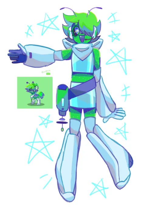 Nebula's an alien and they are kinda spacey!! #OC 
