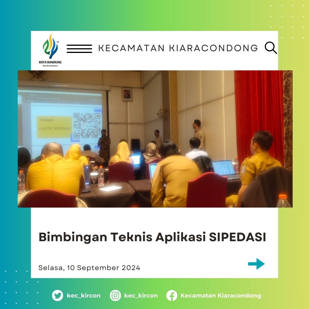 Kecamatan Kiaracondong tweet media