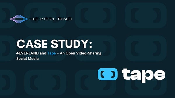 💙🩵 This case study delves into the collaboration between #4EVERLAND and <a href="/tapexyz/">Tape</a>, highlighting our distinctive features and advantages to showcase this partnership's impact on decentralized social networks.
link.medium.com/WsGp3mvTLMb

By adopting 4EVERLAND’s decentralized storage