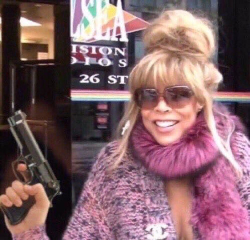 Kamala said she keep that thang on her too.