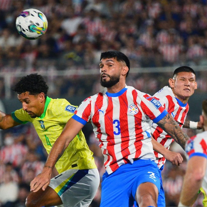 jpzaracho's tweet photo. CONSTRUYENDO DESDE LA DEFENSA

Paraguay solo recibió 3 goles en sus primeros 8 partidos, siendo la menor cantidad de goles recibidos por Eliminatorias:

Francia 98: 4
Corea/Japón 2002: 8
Alemania 2006: 8
Sudáfrica 2010: 6
Brasil 2014: 16
Qatar 2022: 10
USA/MEX/CAN 2026: 3 https://t.co/Uk0Rzpu2m2
