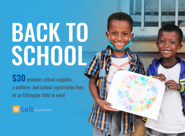 $30 is all it takes to get an Ethiopian child outfitted and registered in school for the year! Please donate today to help families that cannot afford school supplies and registration fees provide an education to their children. ow.ly/KjE350TjEfq
