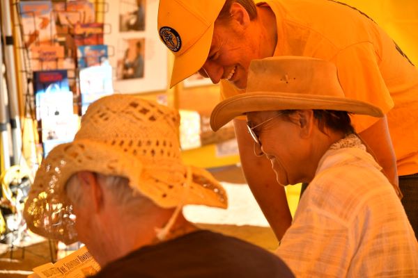 ScientologyVM's tweet image. The Scientology Volunteer Ministers big yellow tent was up at the 36th Annual Numaga Indian Days Powwow ✨

#ScientologyVolunteerMinisters #ToolsForLife #tent #powwow
