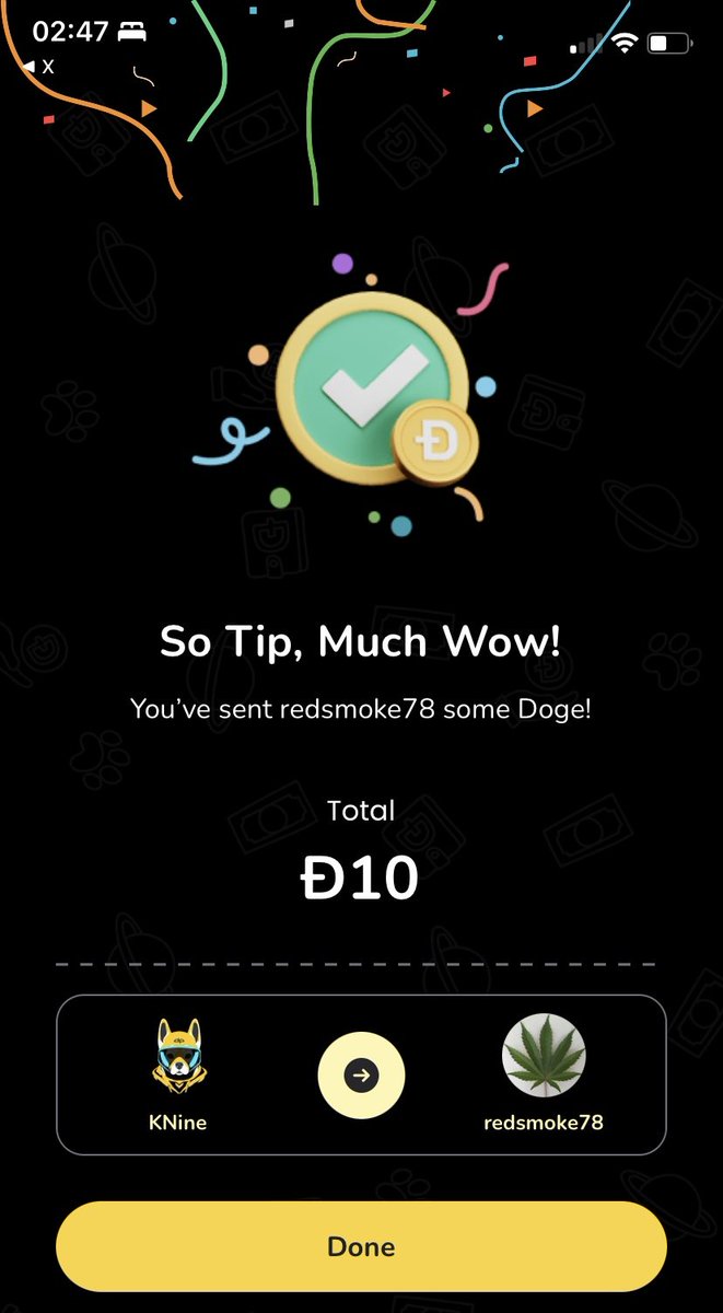 muchwow's tweet photo. โญ๏ธCongrats to the following Shibes for consistently #DoingOnlyGoodEveryday:
@fortellerdoge
@DutchyDoge
@HiCarambar
@redsmoke78
@edgidesimba
Drop your Doge @MyDogeOfficial wallets to claim !๐๐ https://t.co/nirEuKqIn3