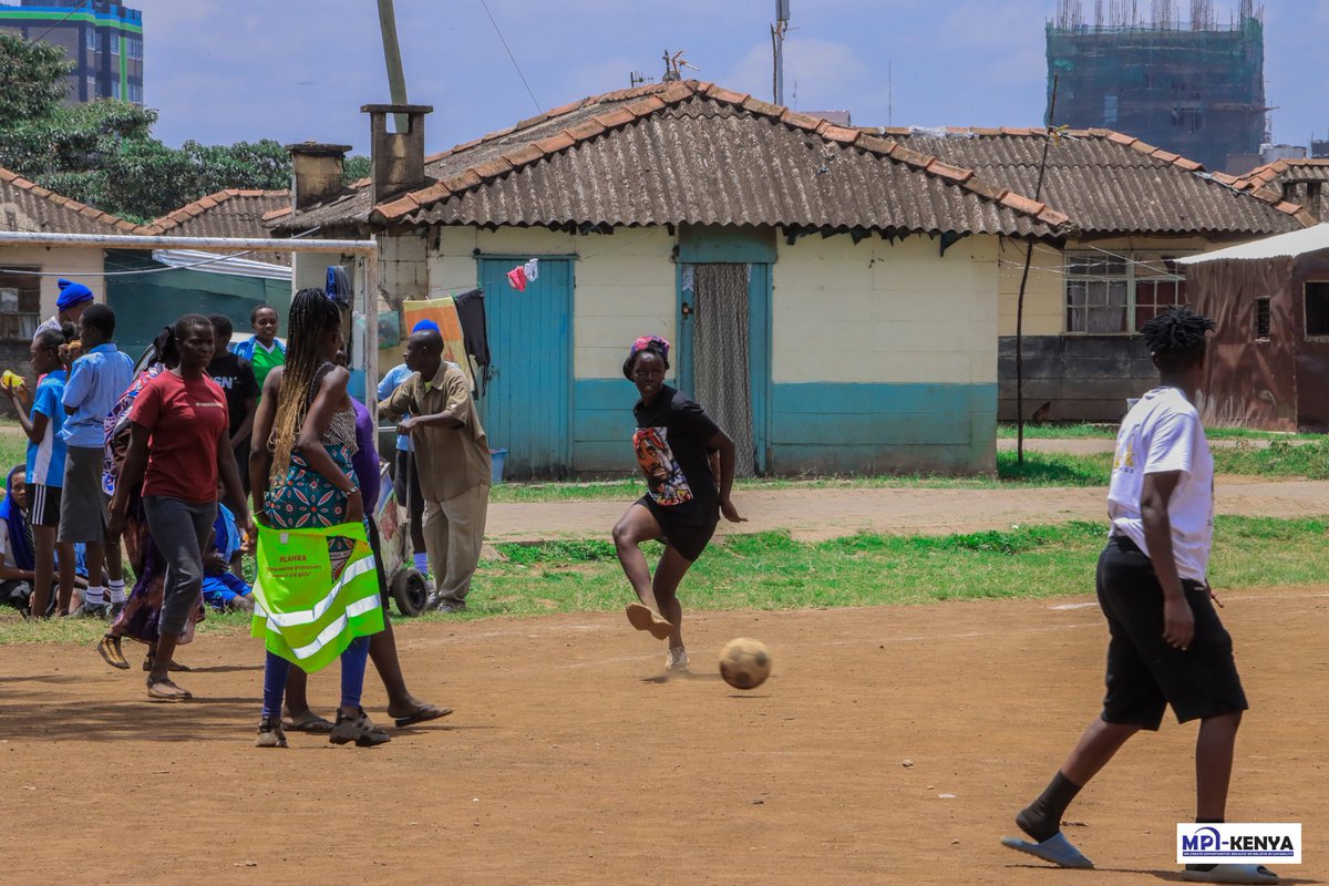 We are proud to host the Women’s Football for Social Cohesion event in Mathare. We aims to promote unity, resilience, &amp; empowerment among women through the power of sports. Event brings women from diverse backgrounds together, fostering teamwork #WomenInFootball #SocialCohesion