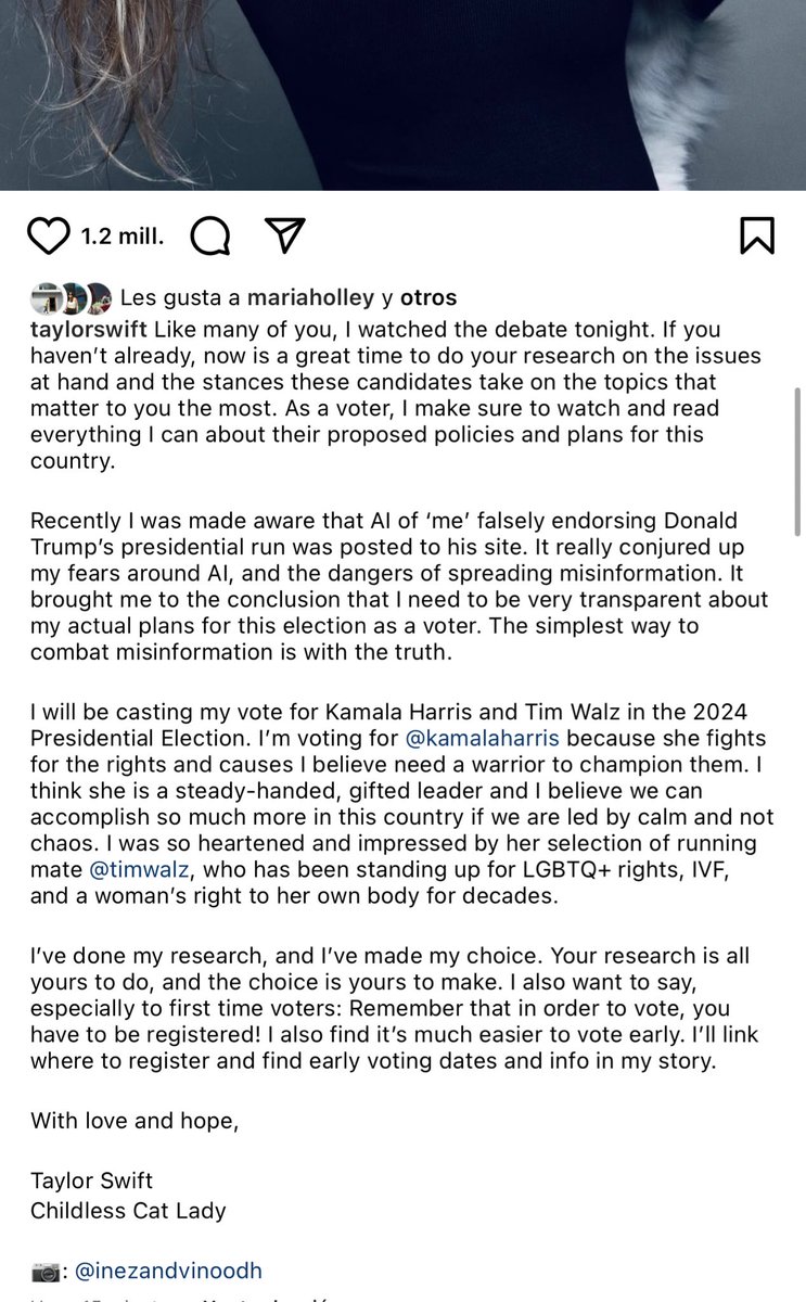 BYE BYE TRUMP. ADIÓS PRRO. 

Taylor ha hablado 👇🏼