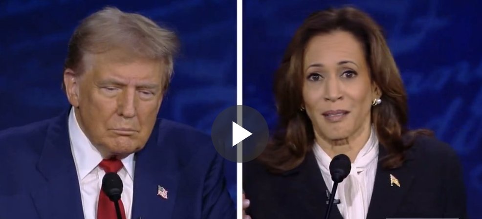 Harris had some very strong moments in this debate. She painted an effective contrast between herself and Trump on several issues — including on abortion, Ukraine and the climate crisis — and, very notably, on temperament.
#TrumpHarrisDebate 
#TrumpHarris